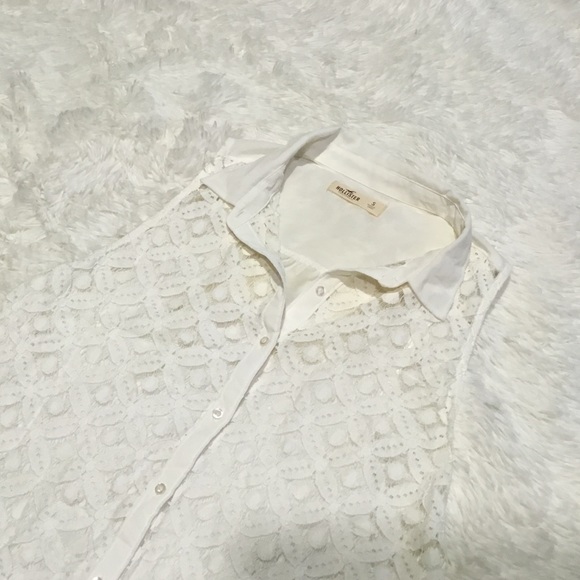 Hollister Tops - Hollister Lace Sleeveless Top